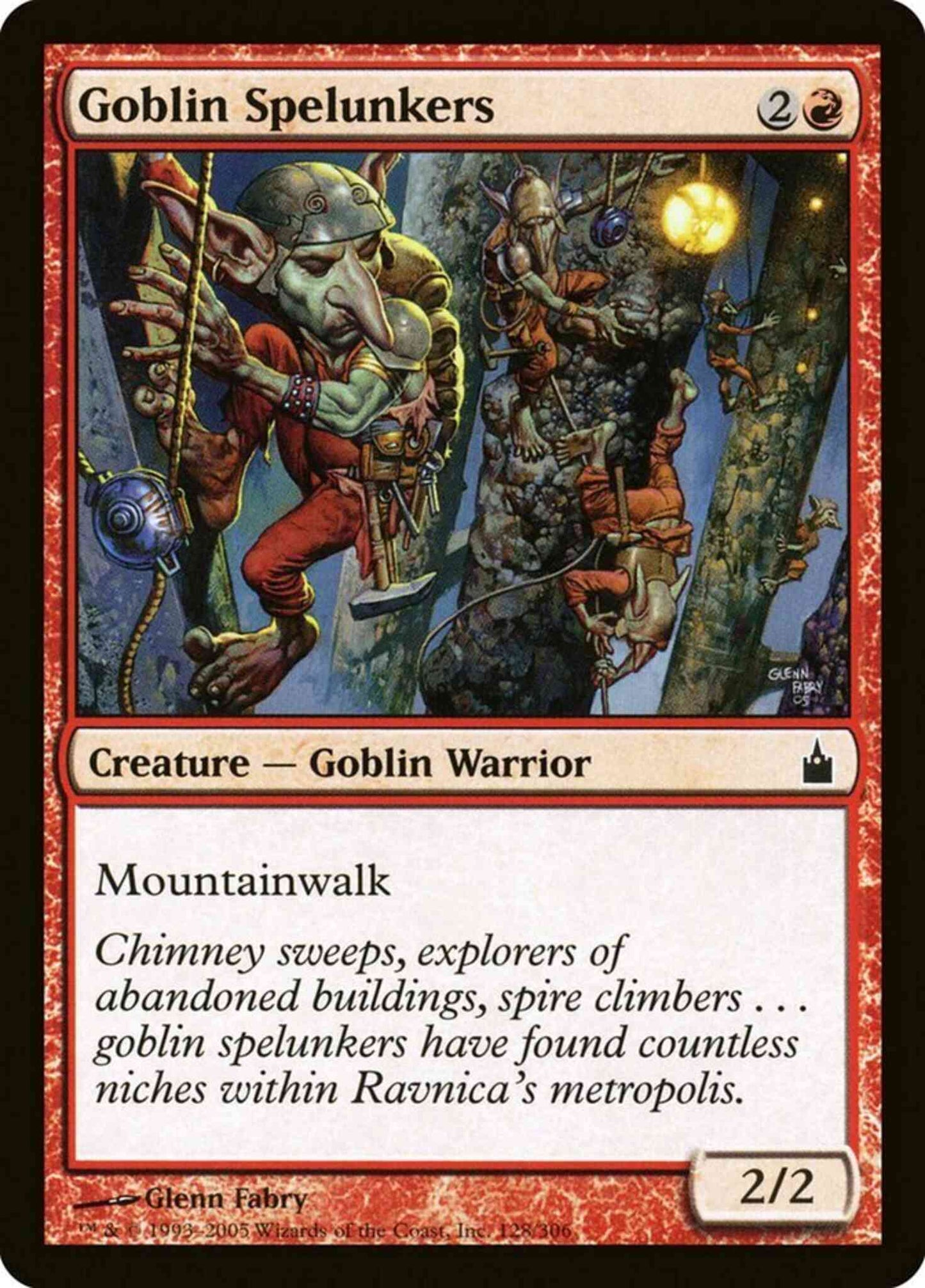 Goblin Spelunkers [128] [Ravnica City Of Guilds] [Non-Foil]