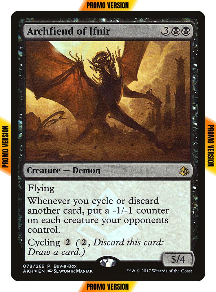 Archfiend of Ifnir [78] [Buy a Box] [Amonkhet Promos] [Foil]
