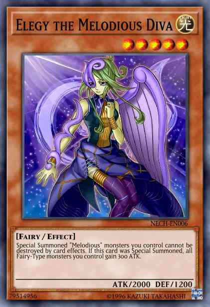 Elegy the Melodious Diva - MP15-EN130 - Common - 1st Edition