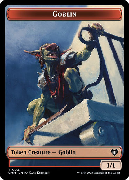 Eldrazi Spawn Token (03) // Goblin Token (27) [Commander Masters: Tokens] [Non-Foil]