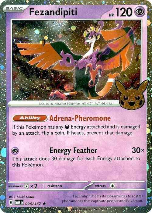 Fezandipiti - 096/167 - Promo [Trick or Trade BOOster 2024] [sv06msp-096] [Cosmos Holo]