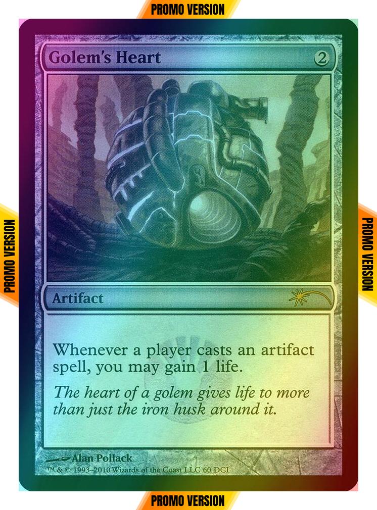 Golem's Heart [60] [DCI Promos] [Foil]