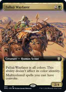 Fallaji Wayfarer [87] [Extended Art] [Dominaria United: Commander] [Non-Foil]