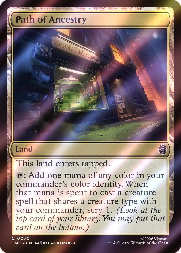 Path of Ancestry [70] [Teenage Mutant Ninja Turtles Eternal] [Surge Foil]
