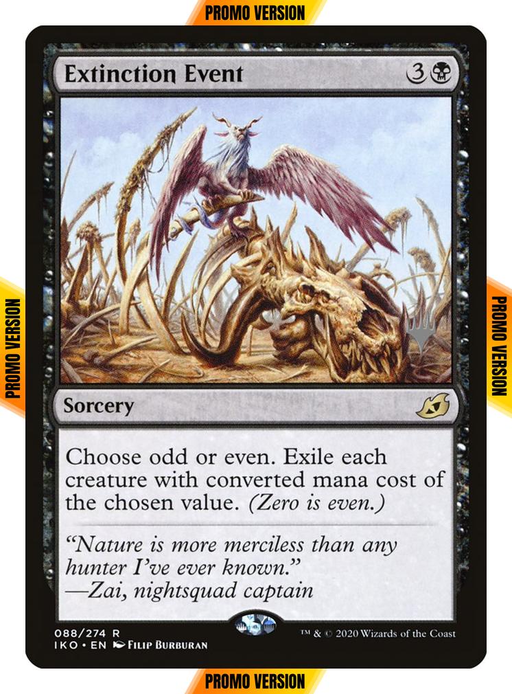 Extinction Event [Promo Pack] [88p] [Ikoria: Lair of Behemoths Promos] [Non-Foil]