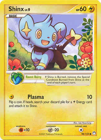 Shinx - 98/123 - Promo [Pokémon Countdown Calendar] [DP2MSP-98] [Non-Holo]