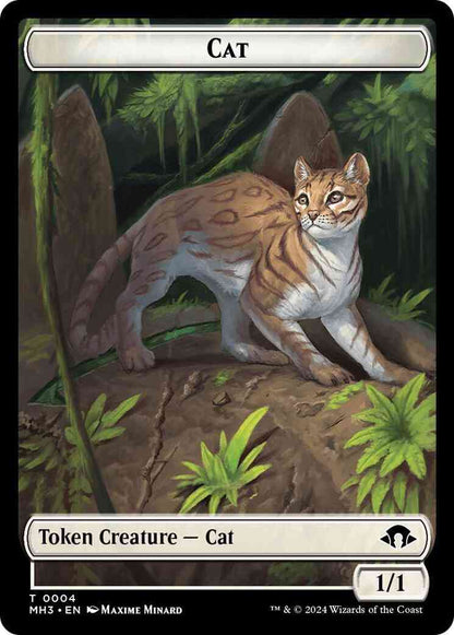 Cat Token (04) // Energy Reserve Token (36) [Modern Horizons 3: Tokens] [Non-Foil]