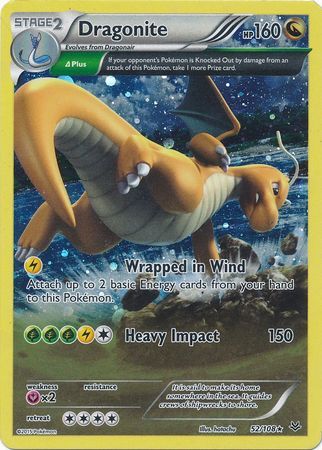 Dragonite - 52/108 - Alternate Holo Rare [Holo]