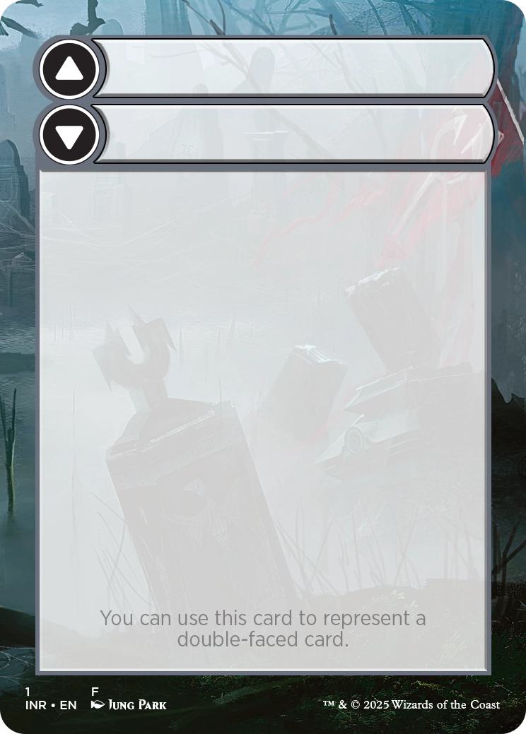Double-Faced Substitute Card (01) [Innistrad Remastered Substitute Cards] [Non-Foil]
