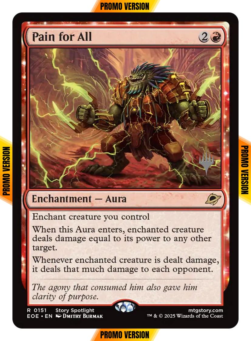 Pain for All [151p] [Promo Pack] [Edge of Eternities: Promos] [Non-Foil]