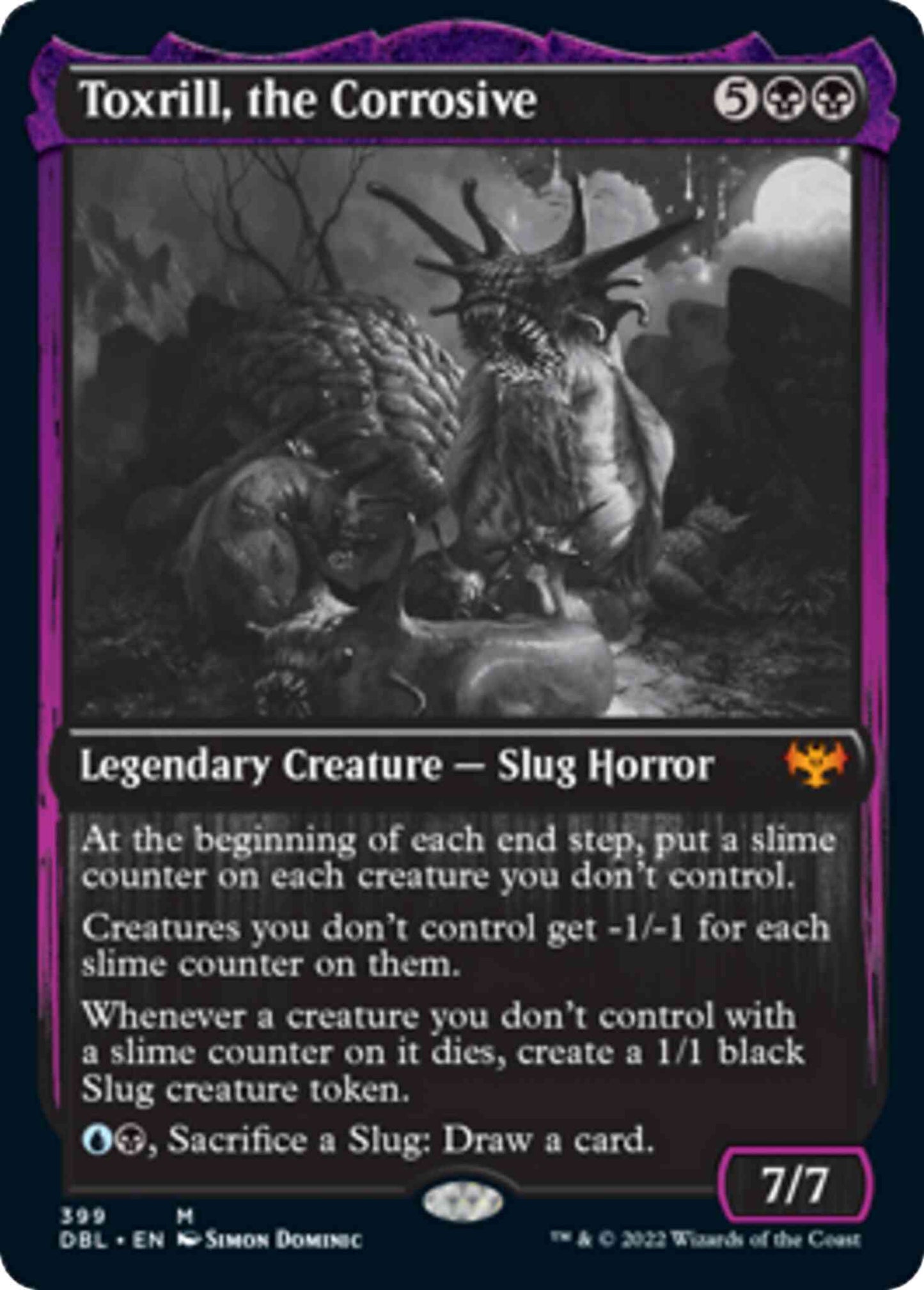 Toxrill, the Corrosive [399] [Innistrad: Double Feature] [Non-Foil]