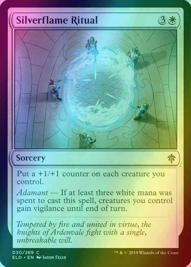 Silverflame Ritual [30] [Throne of Eldraine] [Foil]