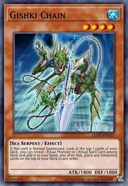Gishki Chain - HA05-EN034 - Secret Rare - 1st Edition