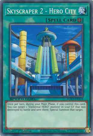 Skyscraper 2 - Hero City - SGX2-ENA15 - Common - 1st Edition