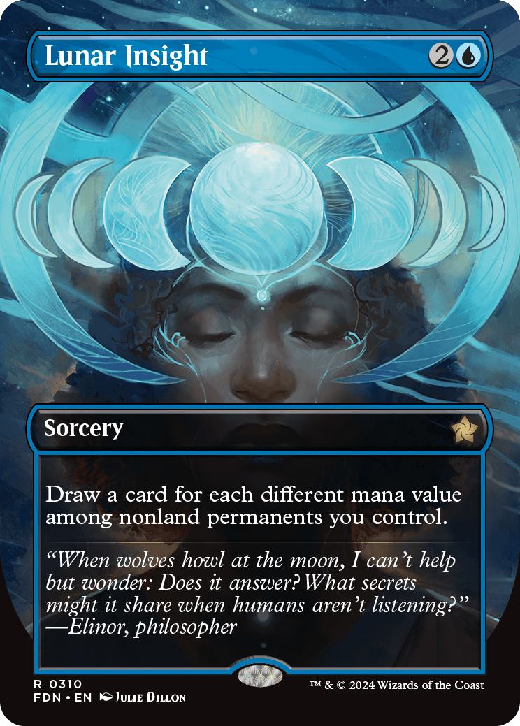 Lunar Insight [310] [Borderless] [Foundations] [Non-Foil]
