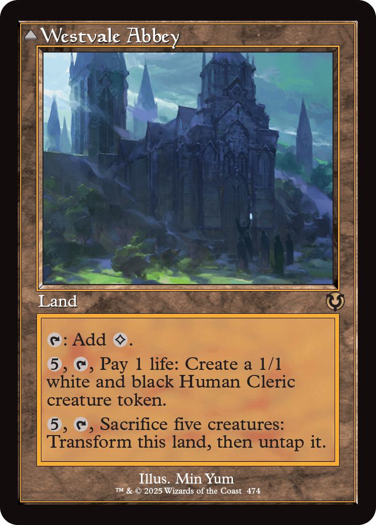 Westvale Abbey // Ormendahl, Profane Prince [474] [Retro Frame] [Innistrad Remastered] [Non-Foil]