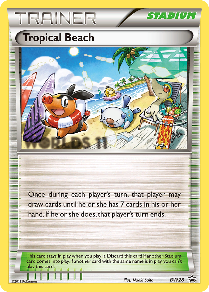 Tropical Beach - BW28 - Promo [bwp-BW28] [Non-Holo]