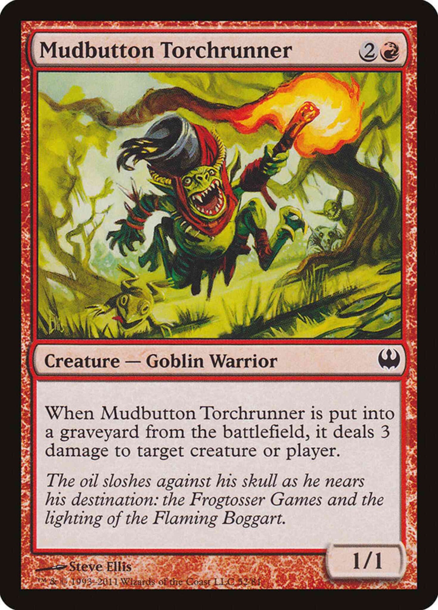Mudbutton Torchrunner [52] [Duel Decks: Knights vs. Dragons] [Non-Foil]