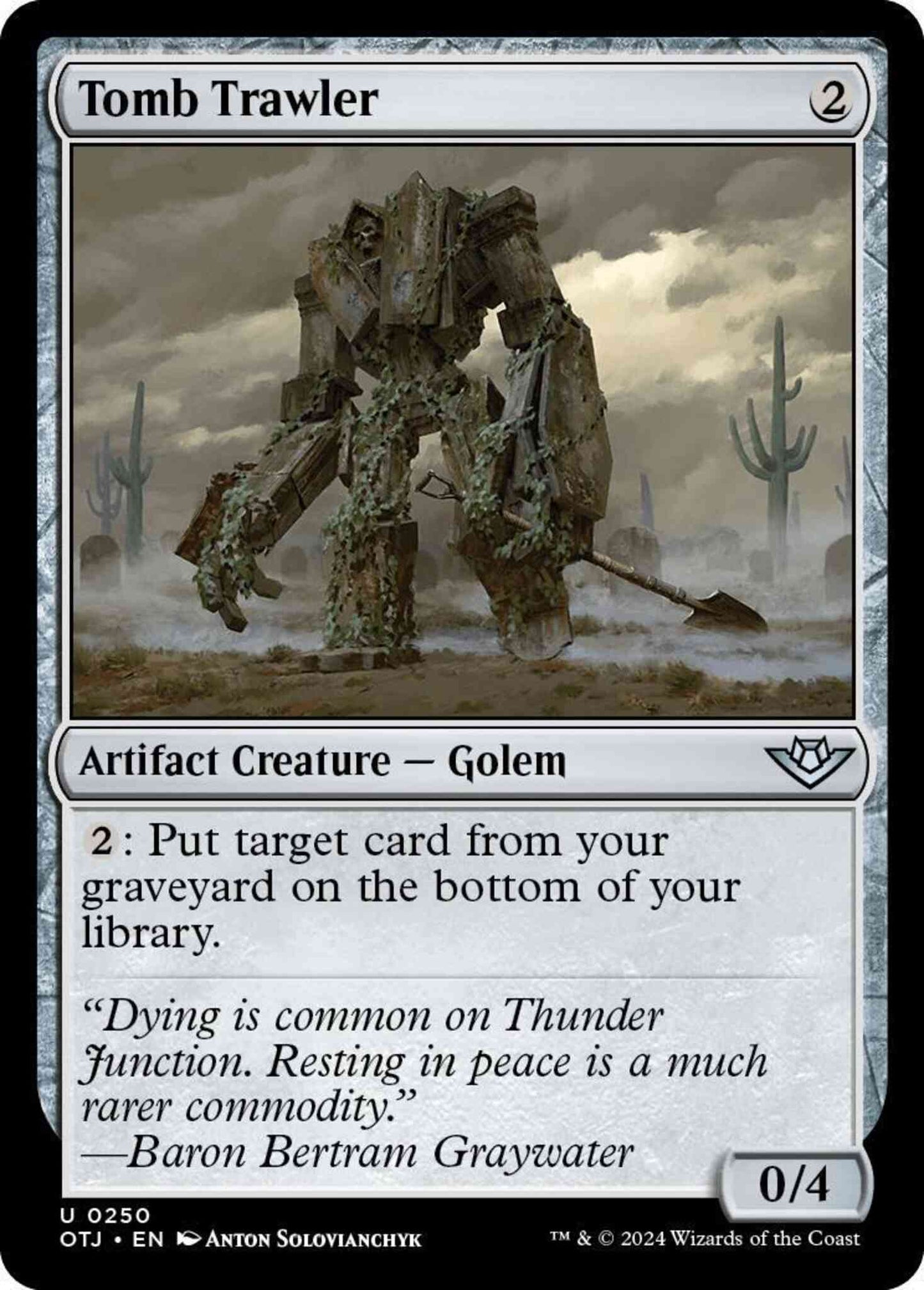 Tomb Trawler [250] [Outlaws of Thunder Junction] [Non-Foil]