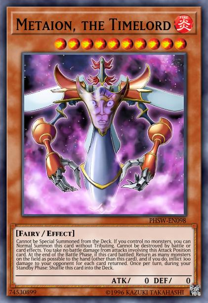 Metaion, the Timelord - PHSW-EN098 - Secret Rare - Unlimited