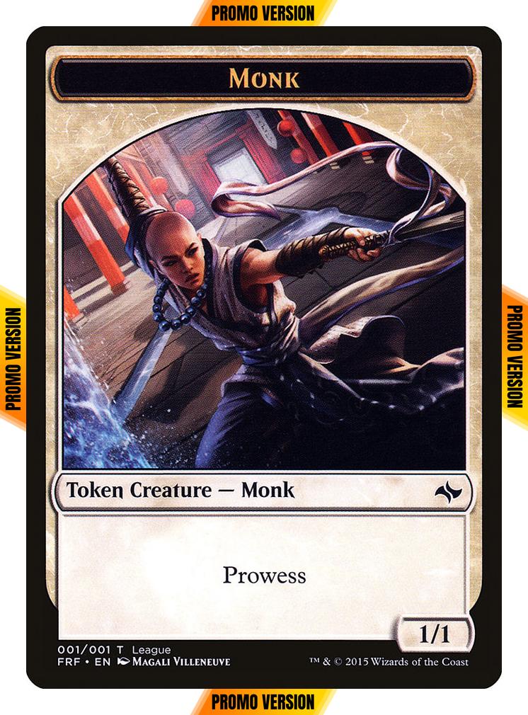 Monk Token [01] [League Tokens 2015 Tokens] [Non-Foil]