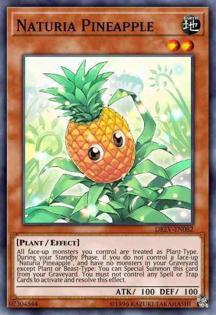 Naturia Pineapple - DREV-EN082 - Secret Rare - Unlimited