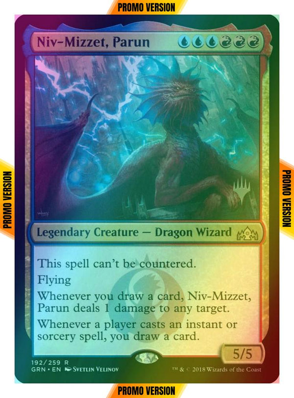 Niv-Mizzet, Parun [192p] [Promo Pack] [Guilds of Ravnica Promos] [Foil]