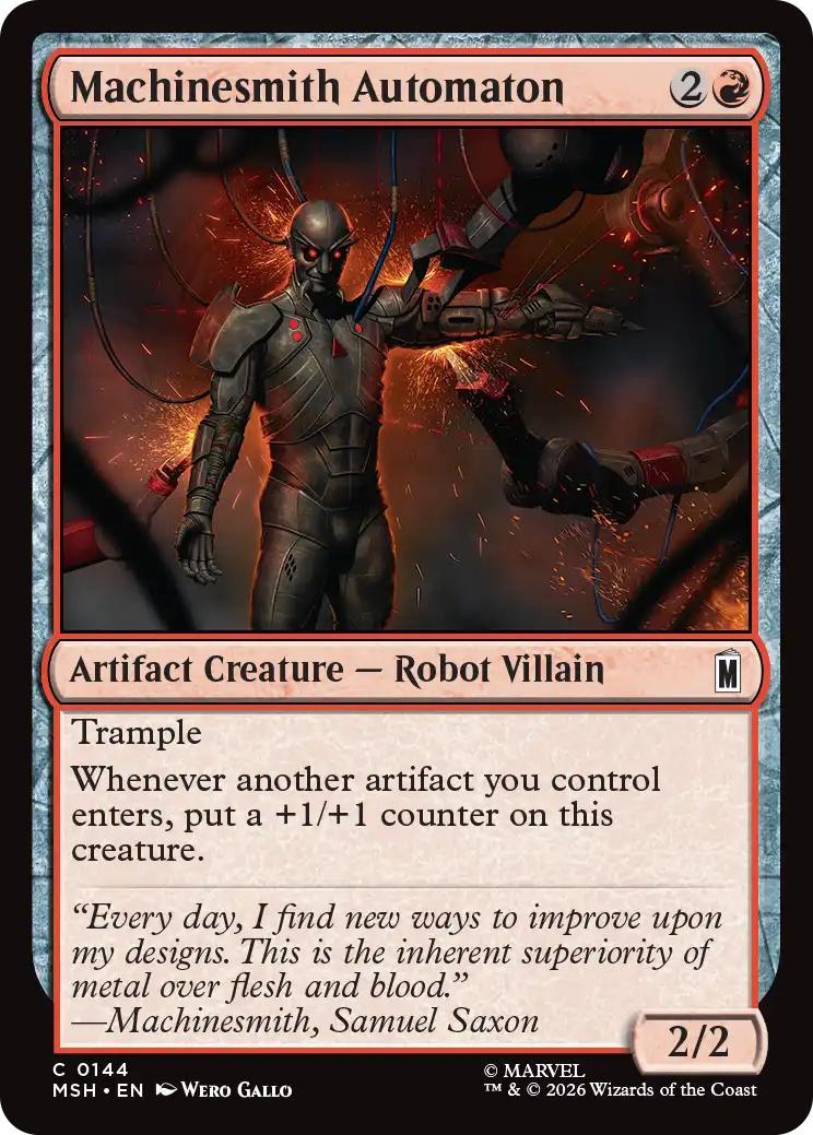 Machinesmith Automaton [144] [Marvel Super Heroes] [Non-Foil]
