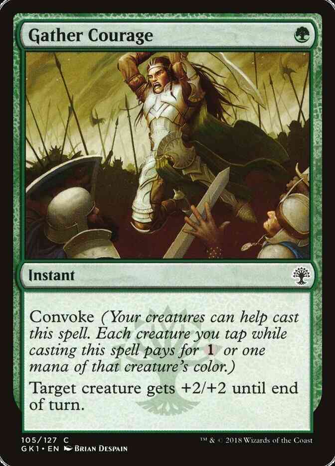 Gather Courage [105] [GRN Guild Kit] [Non-Foil]