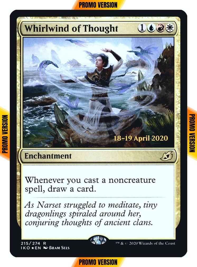 Whirlwind of Thought [Prerelease] [215s] [Ikoria: Lair of Behemoths Promos] [Foil]