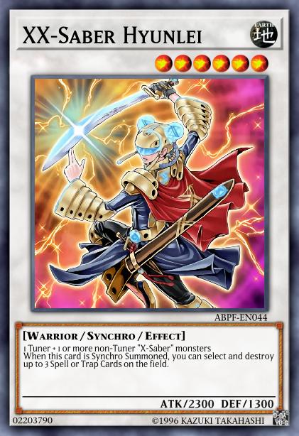 XX-Saber Hyunlei - ABPF-EN044 - Ultra Rare - Unlimited