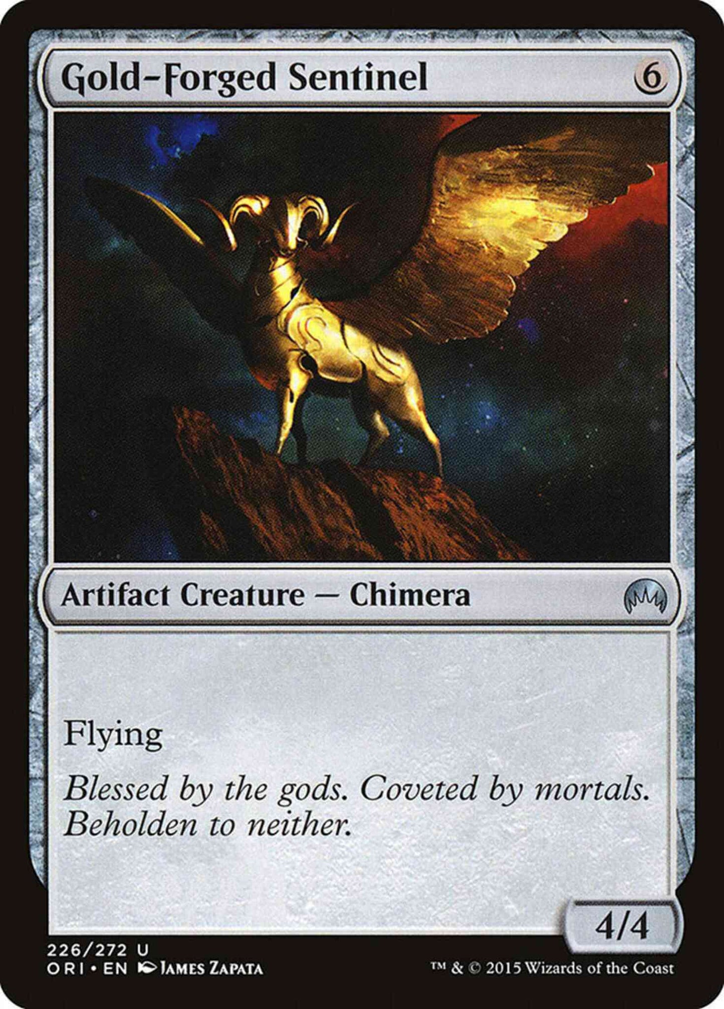 Gold-Forged Sentinel [226] [Magic Origins] [Non-Foil]
