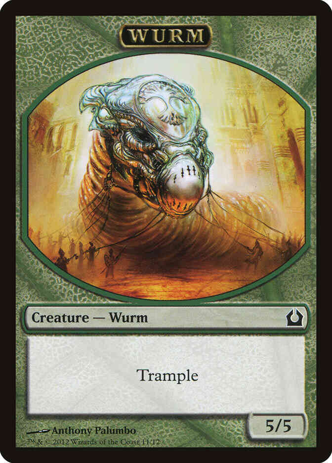 Wurm Token [11] [Return to Ravnica Tokens] [Non-Foil]
