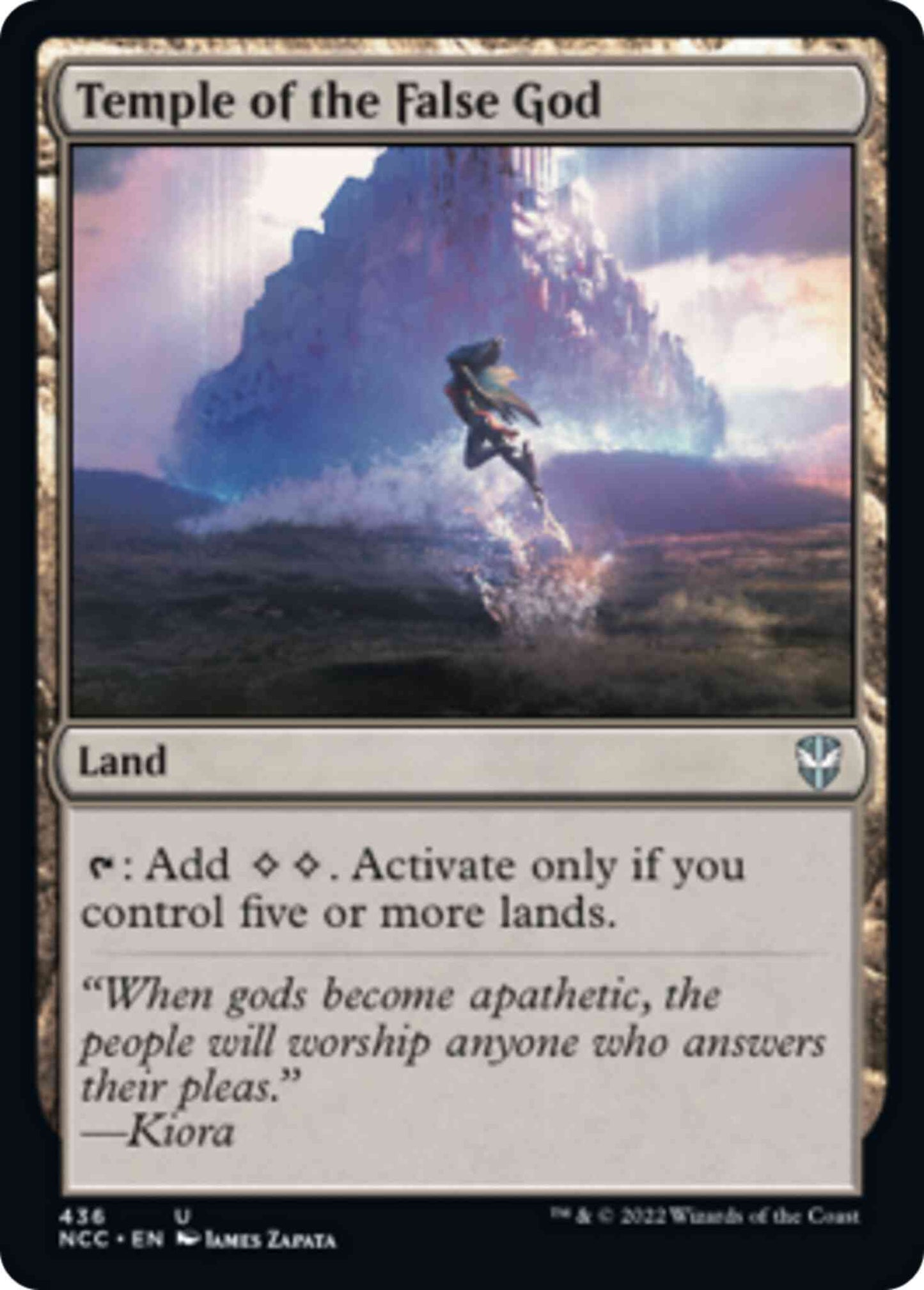 Temple of the False God [436] [Streets of New Capenna: Commander] [Non-Foil]