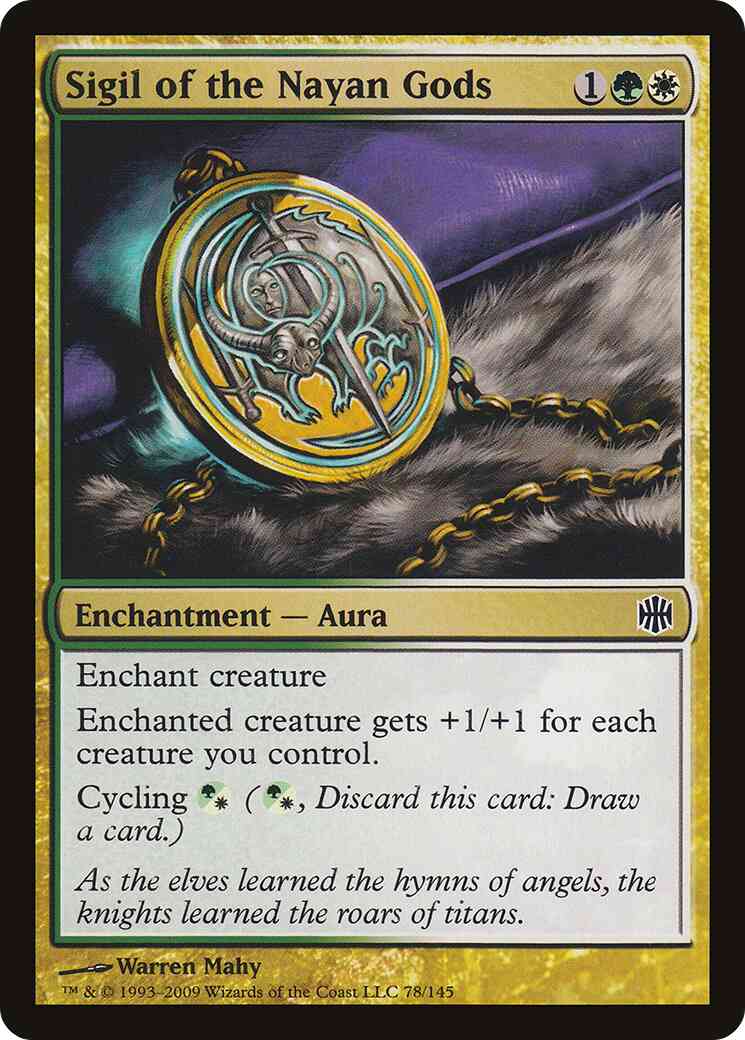 Sigil of the Nayan Gods [78] [Alara Reborn] [Non-Foil]
