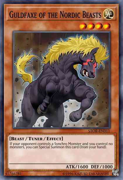 Guldfaxe of the Nordic Beasts - SP14-EN045 - Common - 1st Edition
