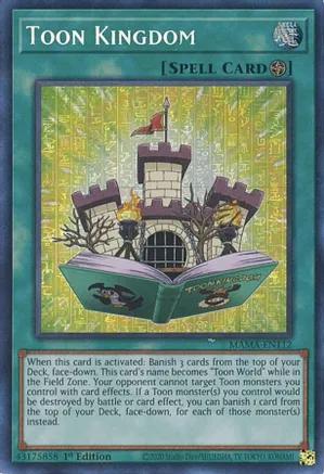 Toon Kingdom - MAMA-EN112 - Pharaoh Secret Rare - 1st Edition