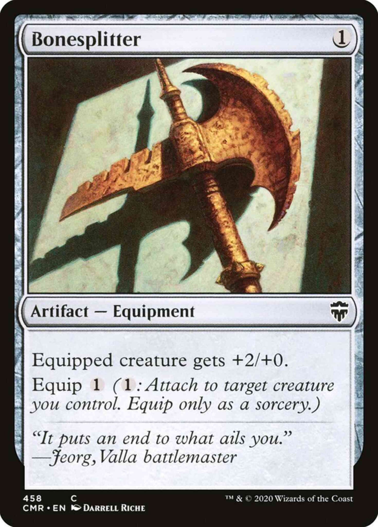 Bonesplitter [458] [Commander Legends] [Non-Foil]