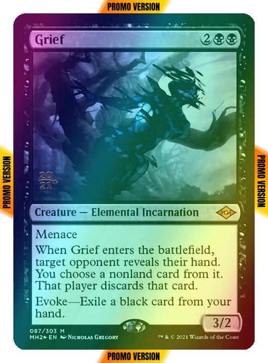 Grief [Prerelease] [87S] [Modern Horizons 2 Promos] [Foil]