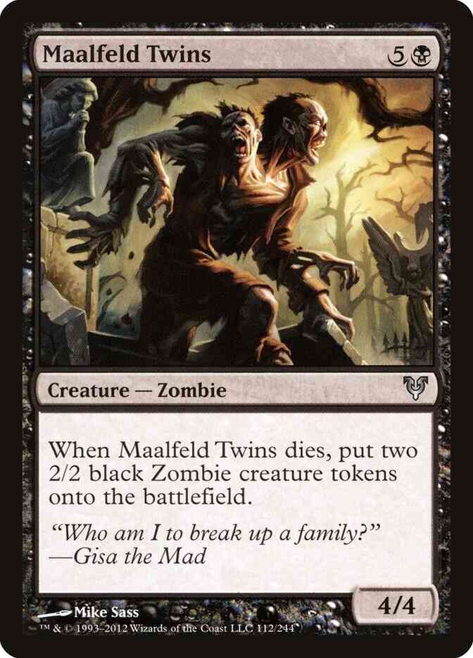 Maalfeld Twins [112] [Avacyn Restored] [Non-Foil]