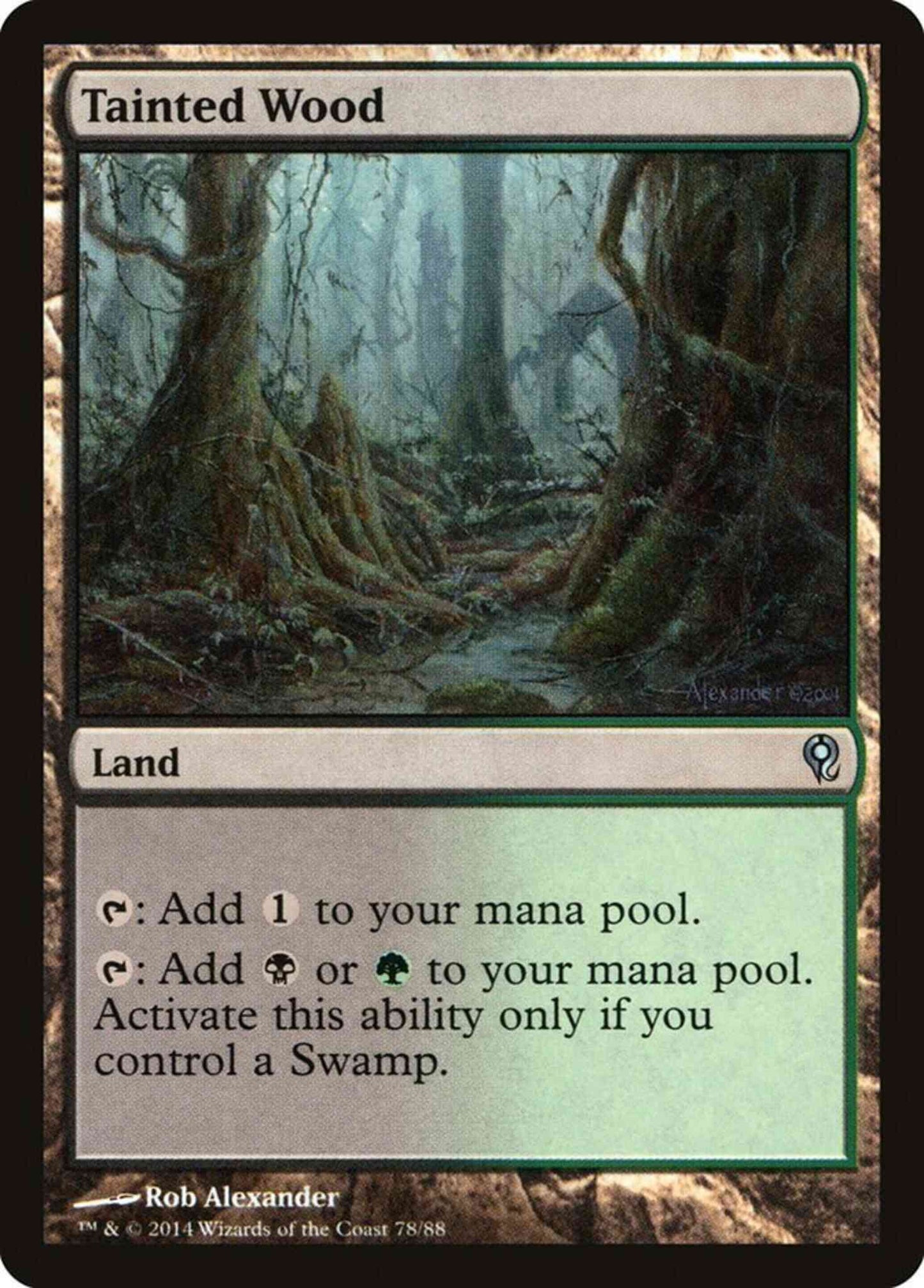 Tainted Wood [78] [Duel Decks Jace vs Vraska] [Non-Foil]