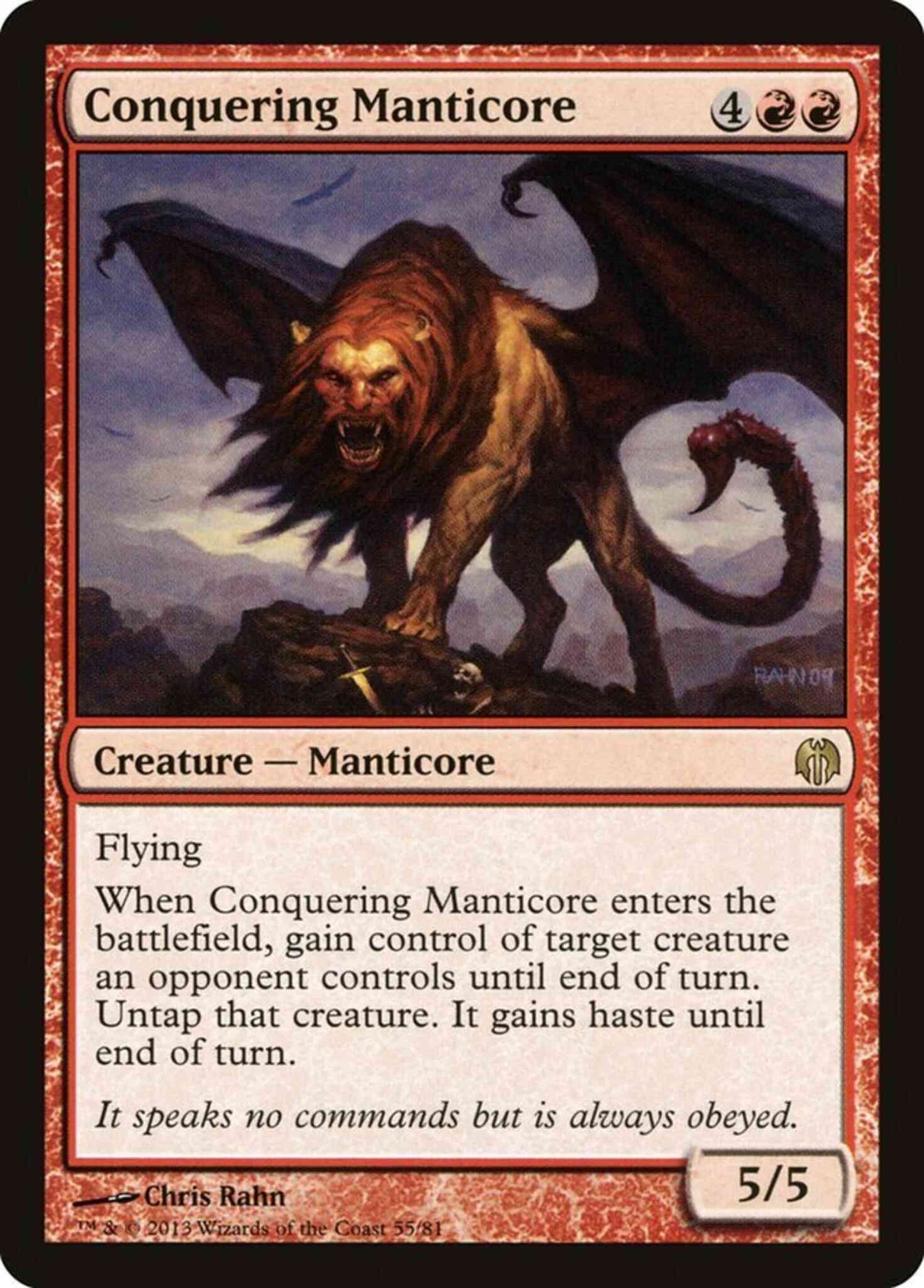 Conquering Manticore [55] [Duel Decks Heroes vs Monsters] [Non-Foil]