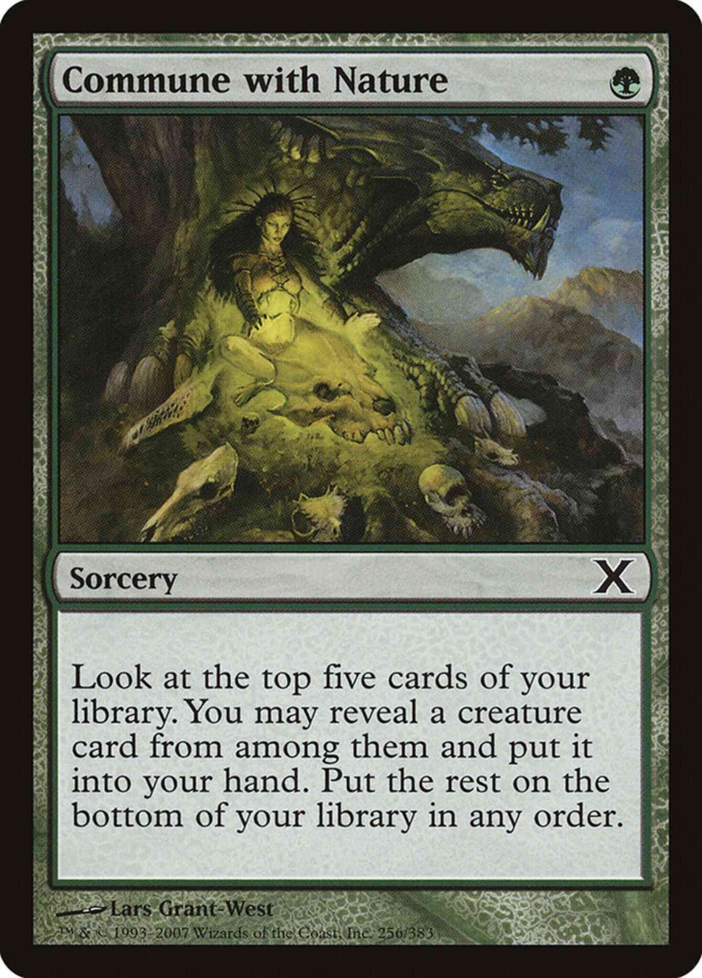 Commune with Nature [256] [Tenth Edition] [Non-Foil]