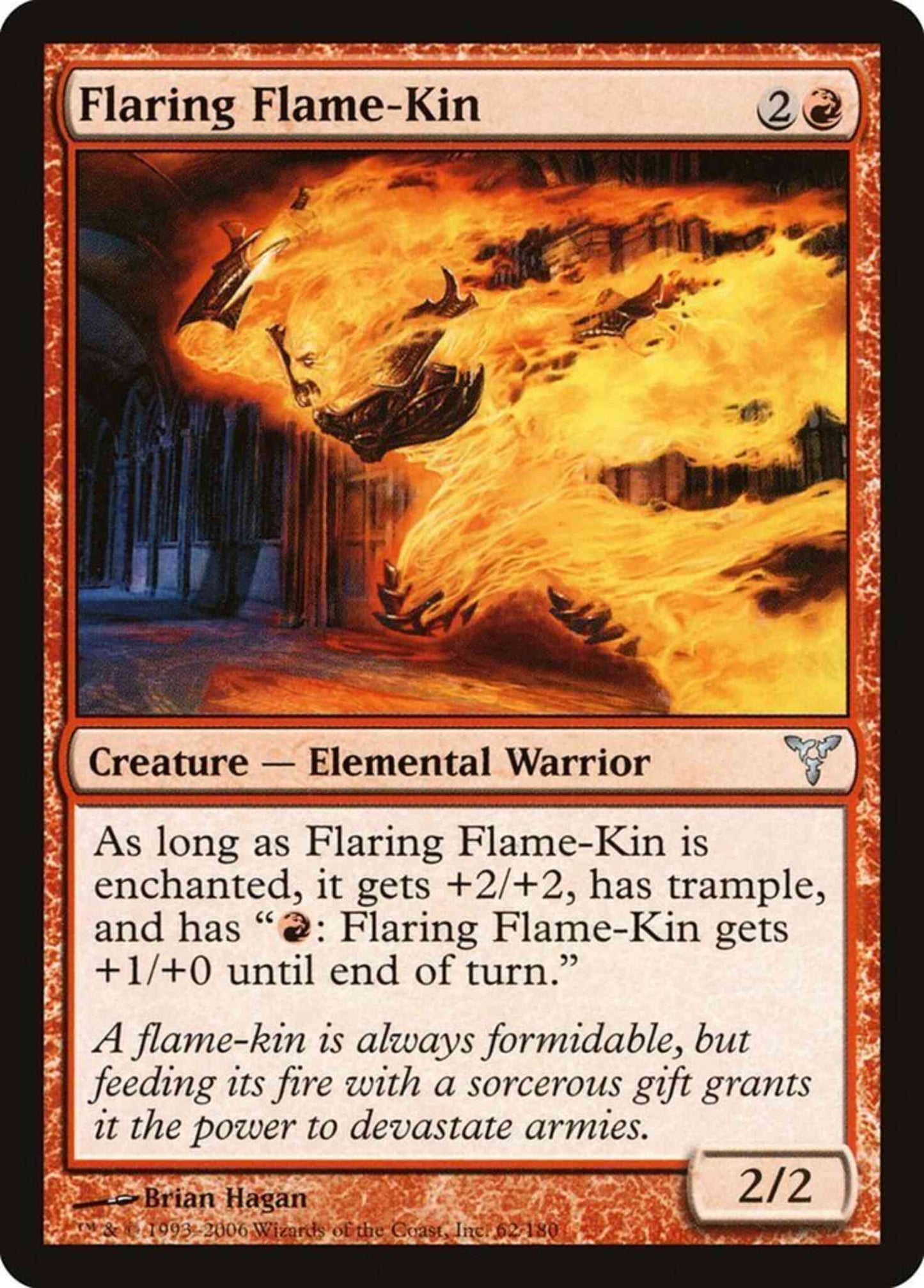 Flaring Flame-Kin [62] [Dissension] [Non-Foil]