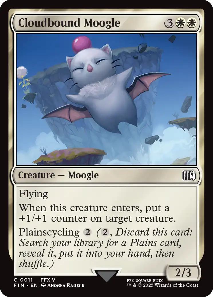 Cloudbound Moogle [11] [FINAL FANTASY] [Non-Foil]
