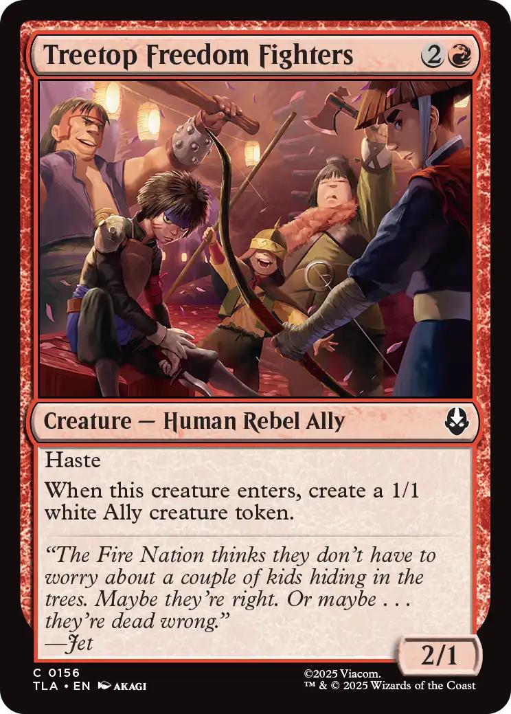 Treetop Freedom Fighters [156] [Avatar: The Last Airbender] [Non-Foil]