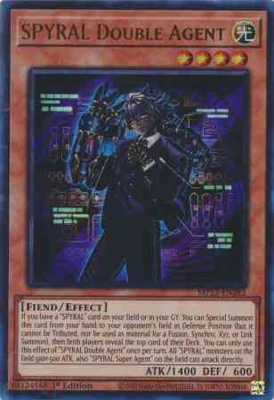 SPYRAL Double Agent - MP23-EN283 - Ultra Rare - 1st Edition