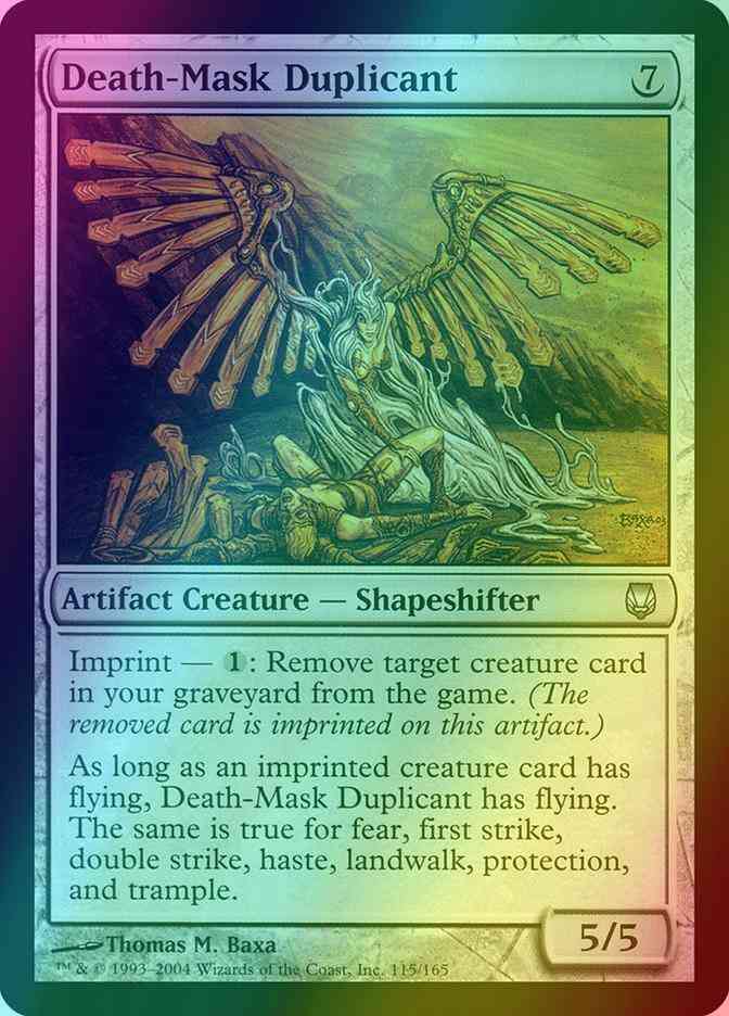 Death-Mask Duplicant [115] [Darksteel] [Foil]