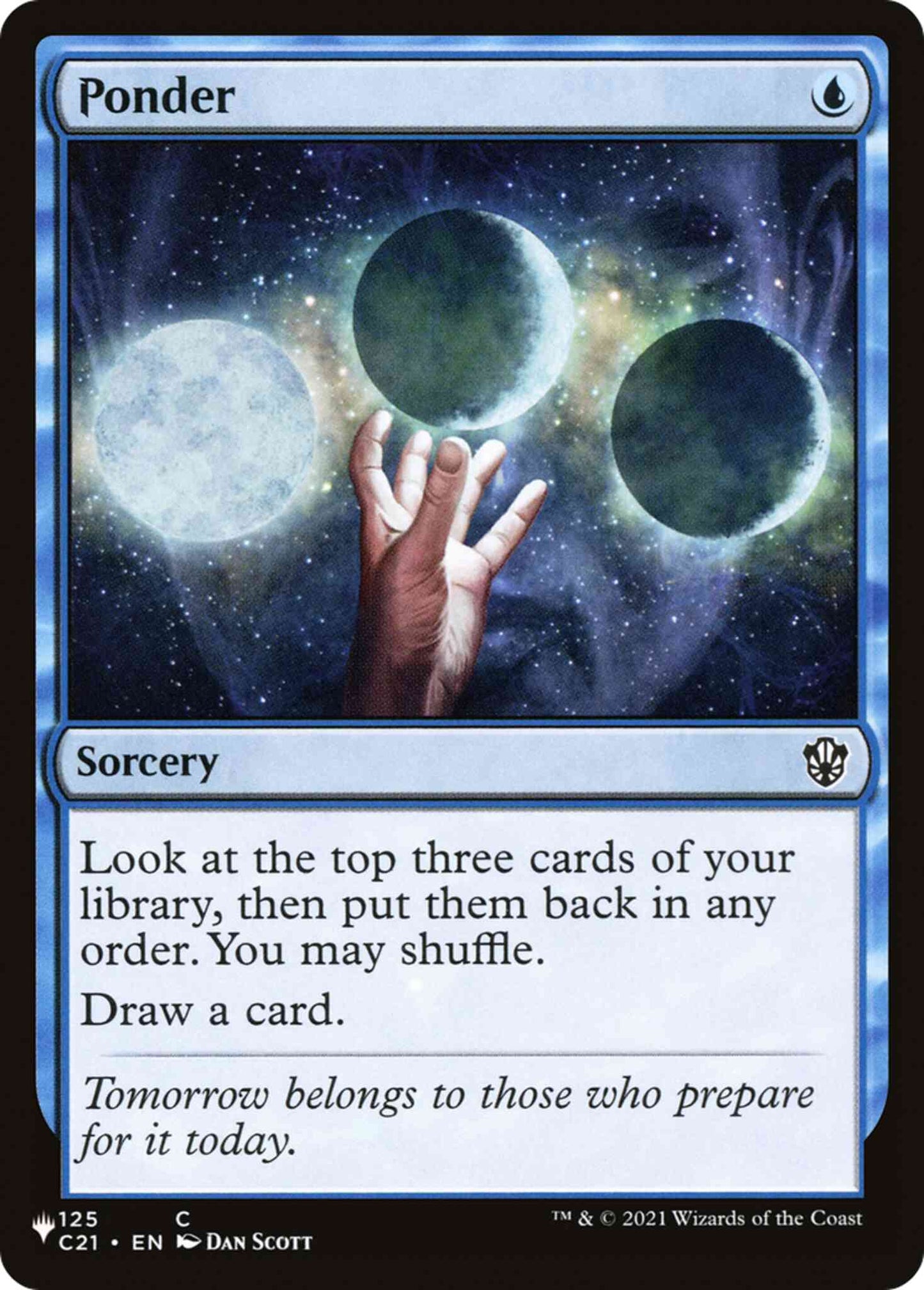 Ponder [C21-125] [The List] [Non-Foil]