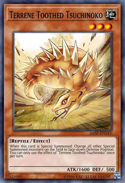 Terrene Toothed Tsuchinoko - SHSP-EN043 - Common - Unlimited